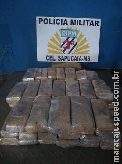 Polícia prende casal paranaense que transportava maconha e cocaína