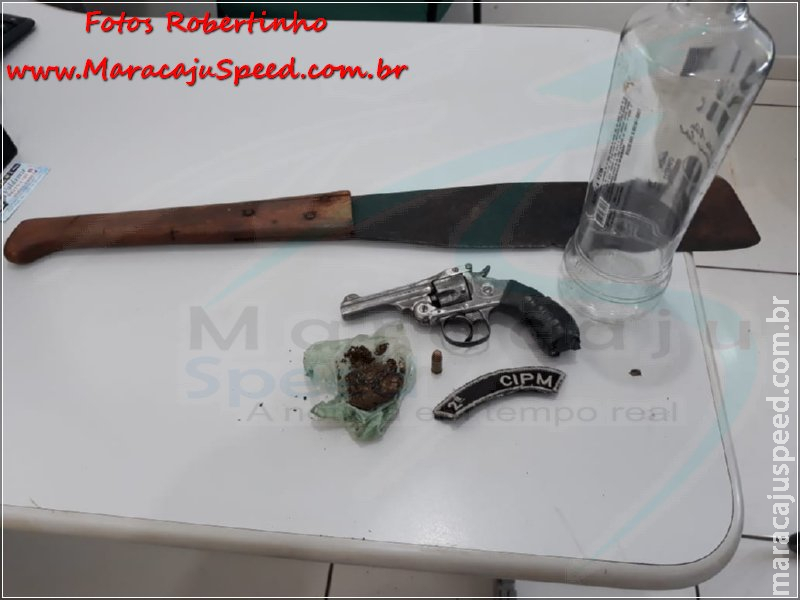 Maracaju: Polícia Militar prende trio com revólver, maconha e facão no Conjunto Nenê Fernandes Maracaju: Polícia Militar prende trio com revólver, maconha e facão no Conjunto Nenê Fernandes