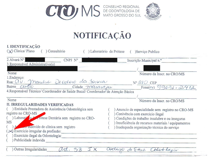 Dentista que atuava em clínica fechada, por falta de RT (Responsável Técnica), deu entrevista ao MaracajuSpeed Dentista que atuava em clínica fechada, por falta de RT (Responsável Técnica), deu entrevista ao MaracajuSpeed