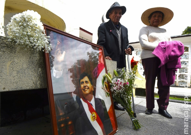 Ex-presidente do Peru Alan García nega acusações de corrupção em carta de despedida Ex-presidente do Peru Alan García nega acusações de corrupção em carta de despedida