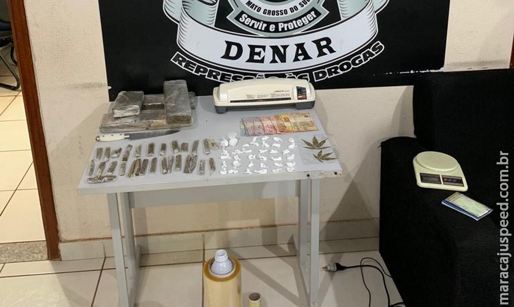 Família vendia drogas usando marmitaria de fachada em MS, diz polícia Família vendia drogas usando marmitaria de fachada em MS, diz polícia