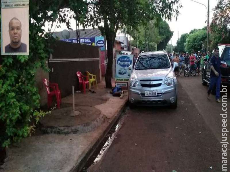 Homem é assassinado com oito tiros no Jardim Pantanal Homem é assassinado com oito tiros no Jardim Pantanal