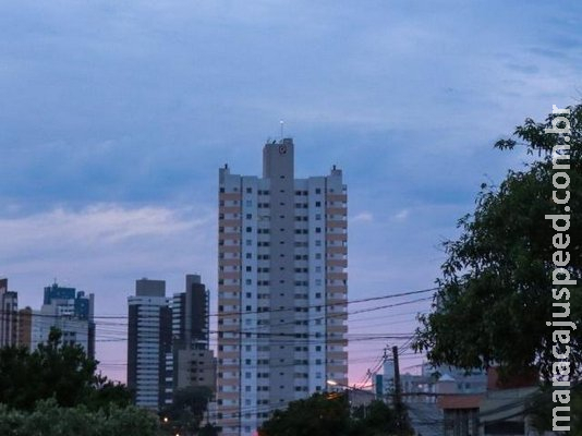 Inmet prevê terça-feira com pancadas de chuva e temperaturas de até 37°C em MS