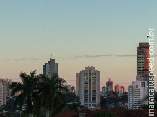 Inmet prevê terça-feira sem chuva e com máximas de 32°C em MS Inmet prevê terça-feira sem chuva e com máximas de 32°C em MS