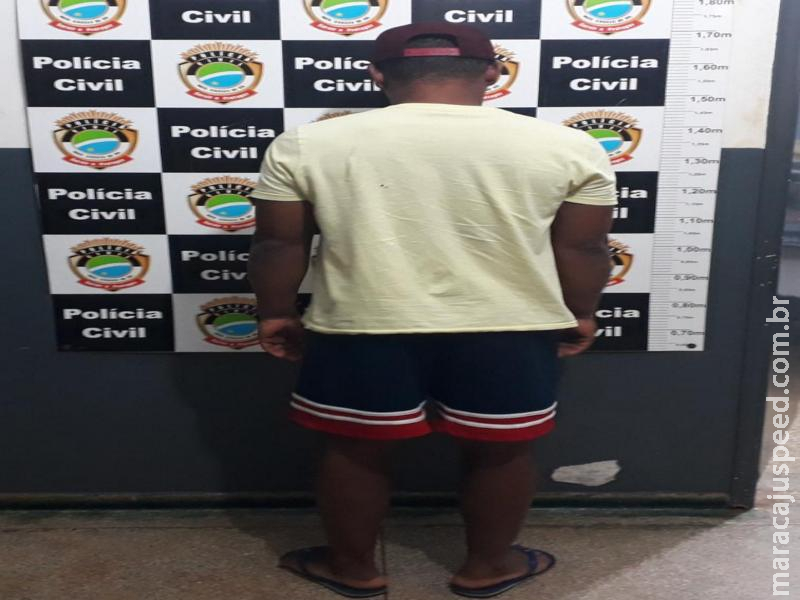 Maracaju: Polícia Militar cumpre mandado de prisão. Homem agiu de forma suspeita Maracaju: Polícia Militar cumpre mandado de prisão. Homem agiu de forma suspeita