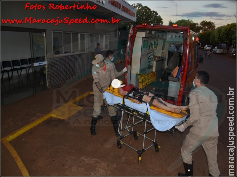 Maracaju: Supostamente mulher tenta cometer suicídio após esfaqueamento em seu próprio pescoço Maracaju: Supostamente mulher tenta cometer suicídio após esfaqueamento em seu próprio pescoço