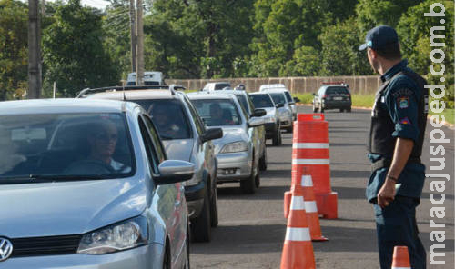 MS teve mais de mil motoristas multados por dia em março