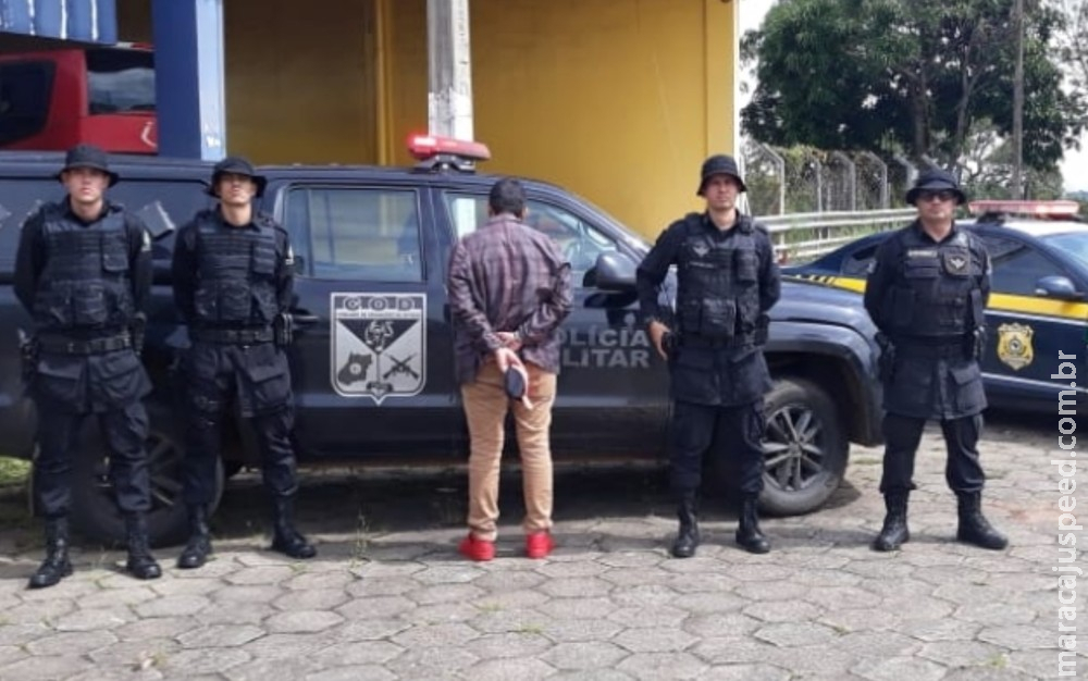Pastor foragido da Justiça por tráfico, roubo e estelionato é preso na BR-060 Pastor foragido da Justiça por tráfico, roubo e estelionato é preso na BR-060