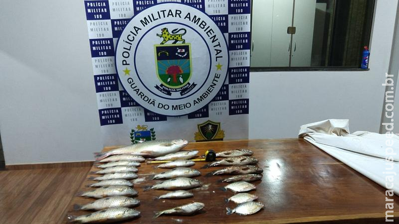 Polícia Militar Ambiental prende e autua infrator em R$ 3 mil por transportar pescado com pesca proibida e peixe fora da medida