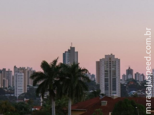 Quinta-feira será de calor de 36°C e pancadas de chuva isoladas em MS