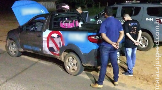 Veículo roubado em Várzea Grande que seria trocado por droga no Paraguai foi recuperado pelo DOF na região de Ponta Porã Veículo roubado em Várzea Grande que seria trocado por droga no Paraguai foi recuperado pelo DOF na região de Ponta Porã
