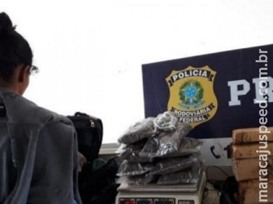 Adolescente de 15 anos é apreendida com drogas enquanto pedia carona na BR-163 Adolescente de 15 anos é apreendida com drogas enquanto pedia carona na BR-163