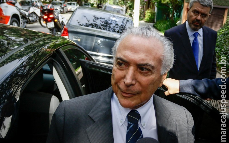 Após habeas corpus, Temer deixa prisão no Comando de Policiamento de Choque, em SP Após habeas corpus, Temer deixa prisão no Comando de Policiamento de Choque, em SP