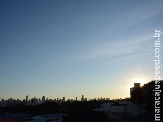 Calor está de volta mas há previsão de chuva nesta segunda em MS Calor está de volta mas há previsão de chuva nesta segunda em MS