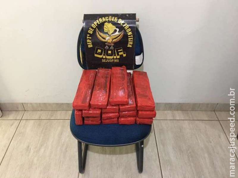Gaúcho é preso tentando levar maconha de Ponta Porã ao Rio Grande do Sul Gaúcho é preso tentando levar maconha de Ponta Porã ao Rio Grande do Sul