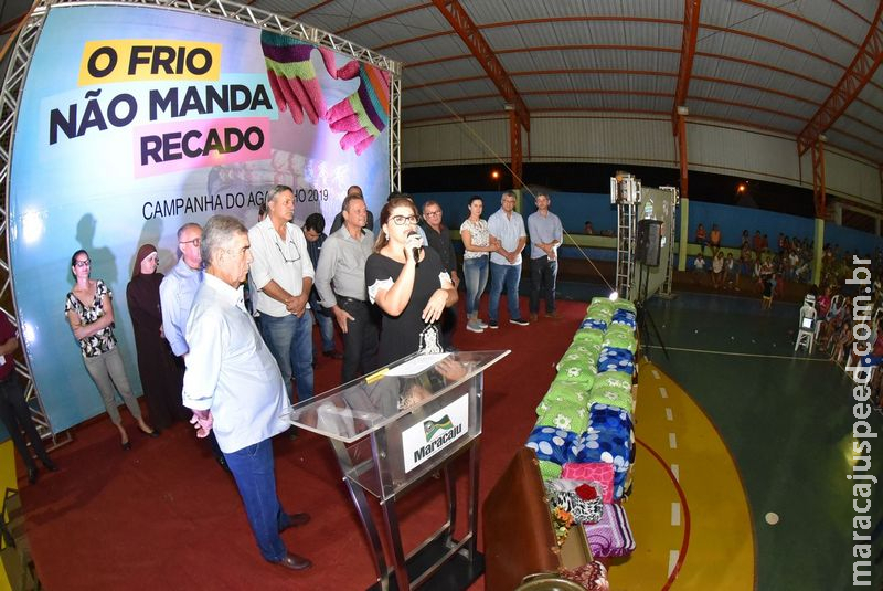 Maracaju: Campanha do Agasalho 2019 vai distribuir 4500 cobertores Maracaju: Campanha do Agasalho 2019 vai distribuir 4500 cobertores