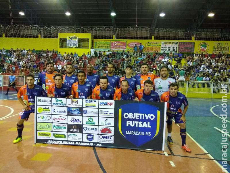 Maracaju: Equipe de futsal disputa vaga na 2ª fase da Copa Morena Maracaju: Equipe de futsal disputa vaga na 2ª fase da Copa Morena