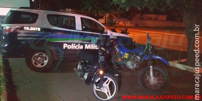 Maracaju: Polícia Militar recupera moto roubada em frente a praça da Vila Margarida