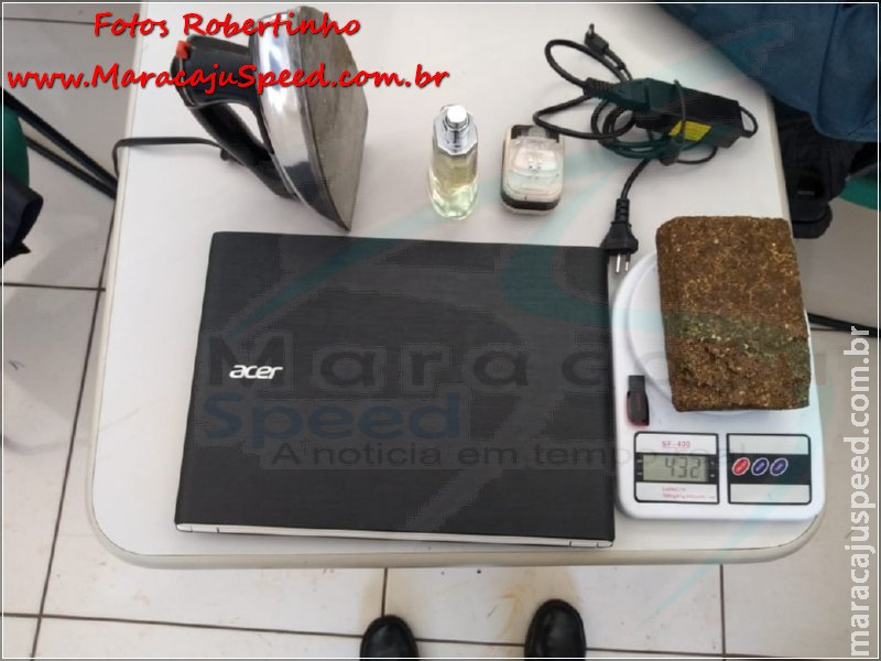 Maracaju: Polícia Militar recupera notebook furtado e localiza quase 500 gramas de maconha Maracaju: Polícia Militar recupera notebook furtado e localiza quase 500 gramas de maconha