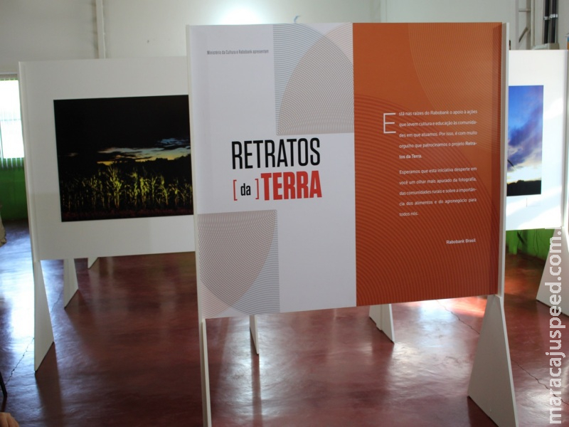 Maracaju recebe exposição fotográfica Retratos da Terra