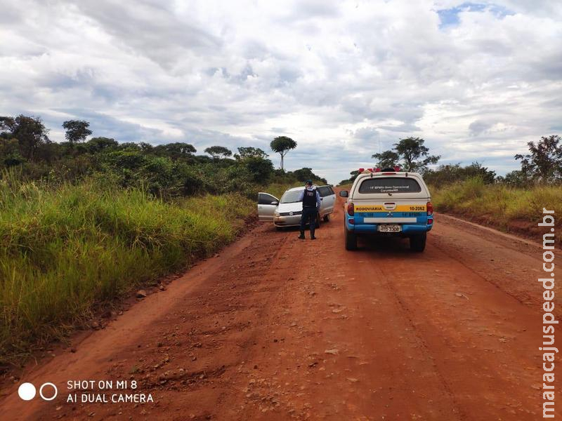 Maracaju: Traficantes fogem da Polícia Militar Rodoviária e abandonam veículo carregado com 883 kg de maconha