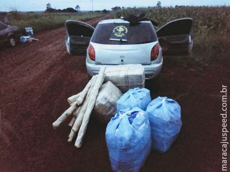 Mercadoria contrabandeada é apreendida pelo DOF em Ponta Porã Mercadoria contrabandeada é apreendida pelo DOF em Ponta Porã