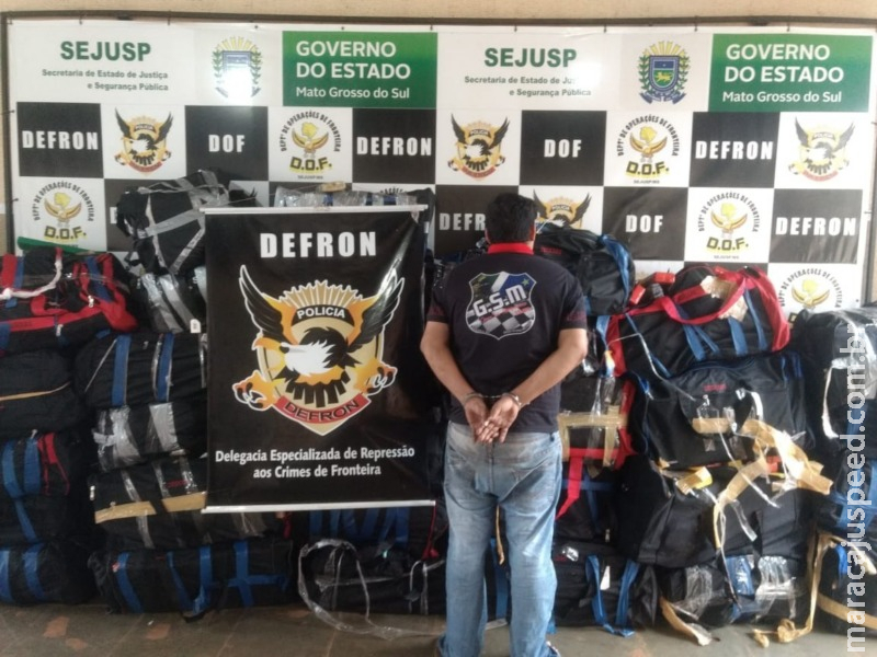 Morador de Dourados é preso com carreta cheia de droga