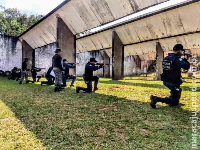 Na fronteira, Choque capacita militares para intervenção em situações de risco Na fronteira, Choque capacita militares para intervenção em situações de risco