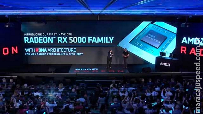 Placas RX 5000 são anunciadas pela AMD, a nova geração Navi com a tecnologia RDNA Placas RX 5000 são anunciadas pela AMD, a nova geração Navi com a tecnologia RDNA