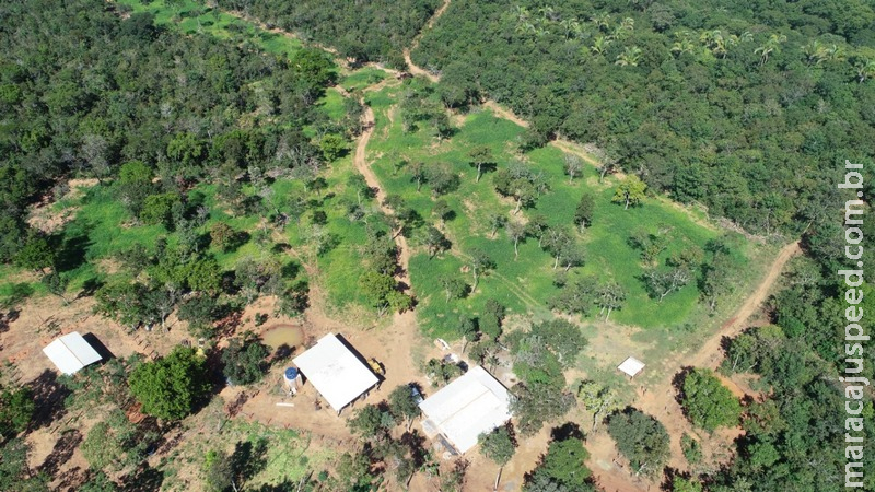 Polícia Militar Ambiental de Coxim autua infrator em R$ 4 mil por desmatamento de vegetação nativa descoberto com uso de drone