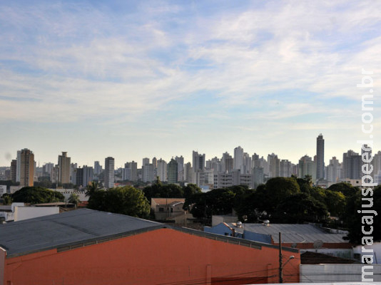 Sexta-feira com possibilidade de chuva em pontos isolados de MS Sexta-feira com possibilidade de chuva em pontos isolados de MS