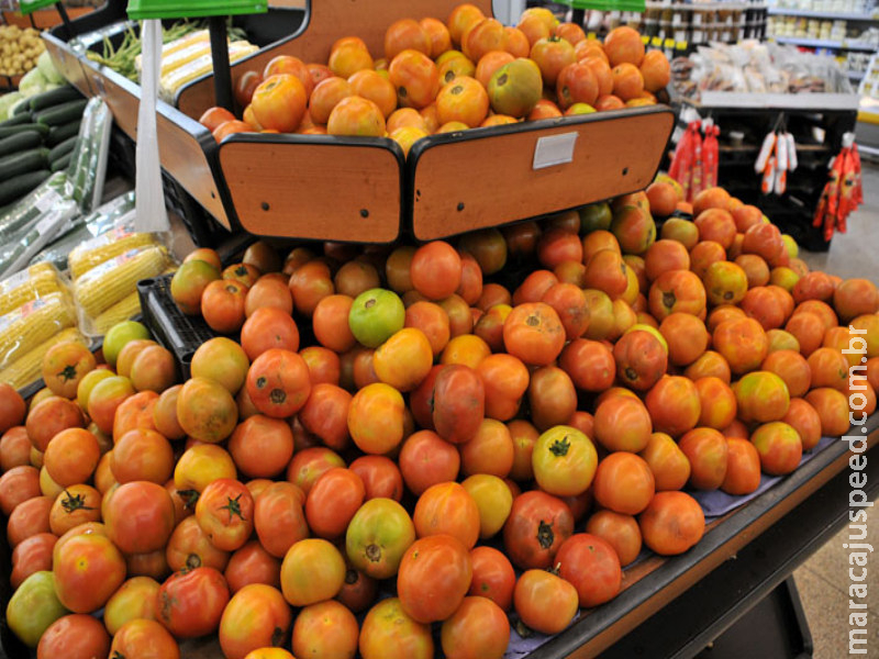 Tomate fica 77% mais caro e puxa alta cesta básica