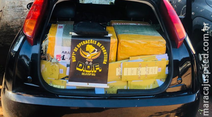 Três veículos carregados com produtos adquiridos no Paraguai que seguiam para Minas Gerais e São Paulo foram apreendidos pelo DOF na região de Nova Andradina Três veículos carregados com produtos adquiridos no Paraguai que seguiam para Minas Gerais e São Paulo foram apreendidos pelo DOF na região de Nova Andradina