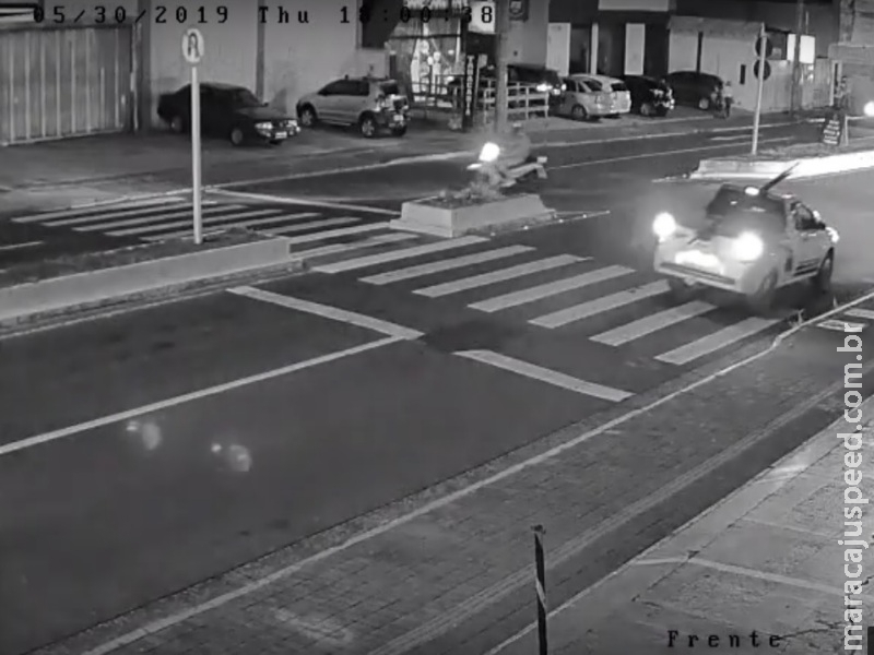 Vídeo mostra momento em que motos colidem em acidente com morte