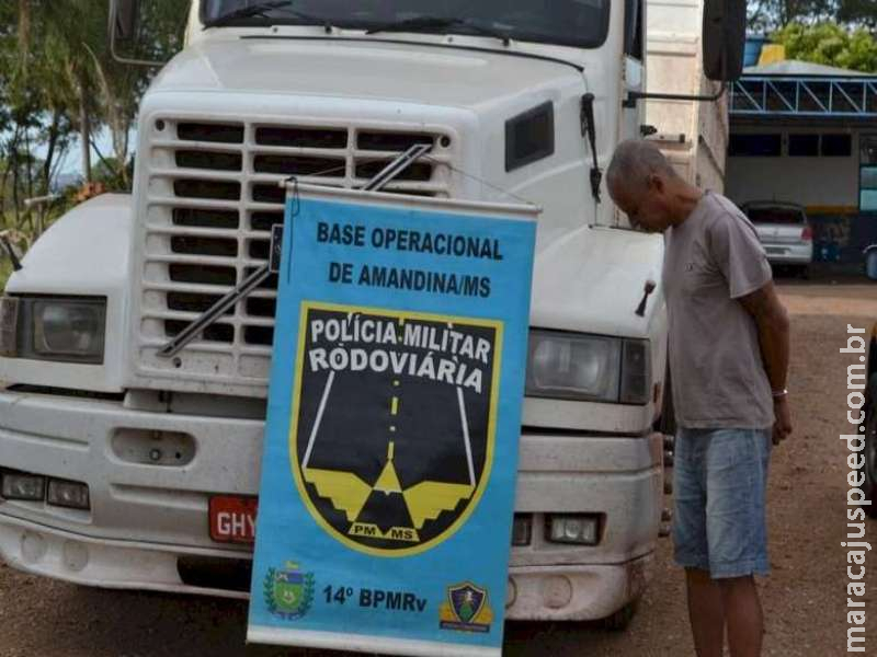 Ação conjunta do DOF e PMR recupera carreta roubada em Ivinhema Ação conjunta do DOF e PMR recupera carreta roubada em Ivinhema