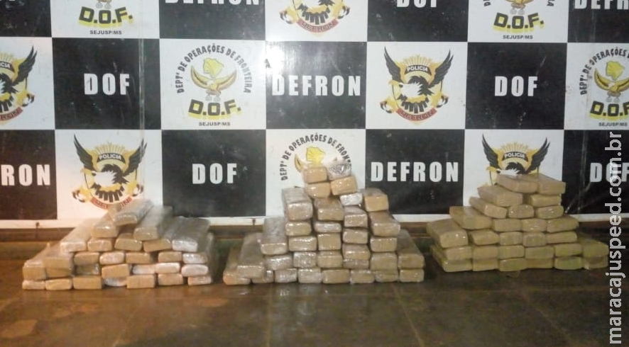 Adolescente e mulher que transportavam droga para o Mato Grosso foram detidos pelo DOF Adolescente e mulher que transportavam droga para o Mato Grosso foram detidos pelo DOF