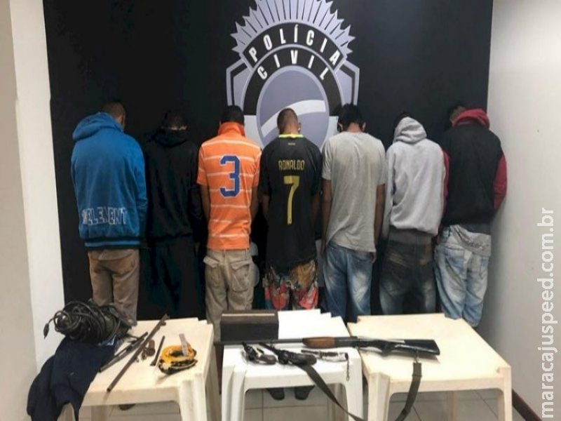 Adolescente que liderou sequestro e roubo de cofre é apreendido e mais 4 são presos 