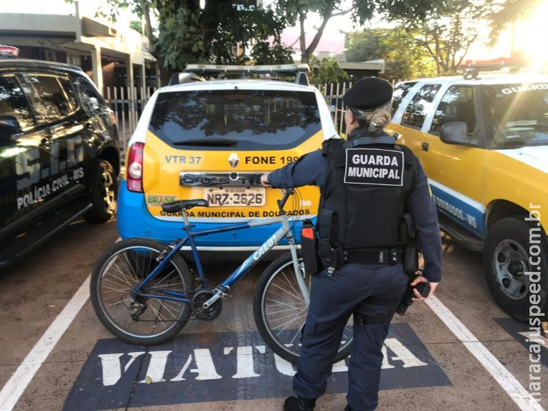 Bicicleta furtada há 10 anos é recuperada em Dourados