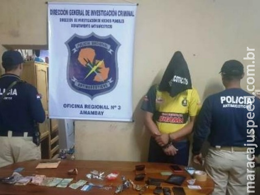 Brasileiro é preso acusado de chefiar ponto de venda de drogas Brasileiro é preso acusado de chefiar ponto de venda de drogas
