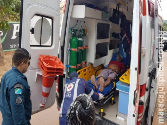 Comerciante é baleado e socorrido em estado grave em MS Comerciante é baleado e socorrido em estado grave em MS