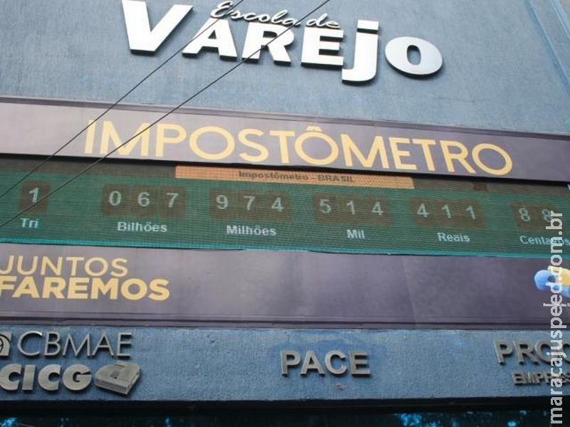 Contribuinte trabalhou 5 meses só para pagar R$ 108 bi em impostos em MS Contribuinte trabalhou 5 meses só para pagar R$ 108 bi em impostos em MS