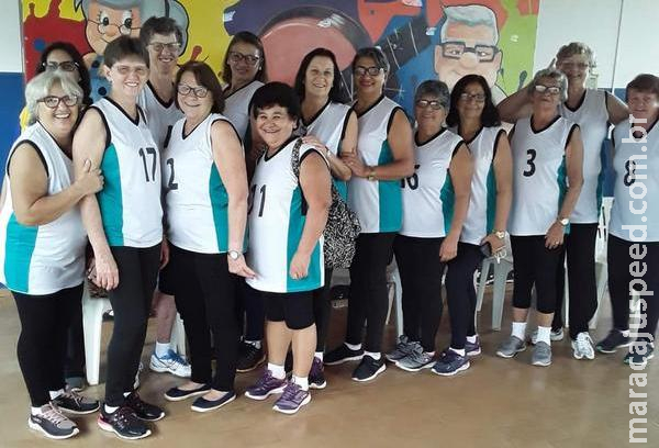 Maracaju: Equipe da Terceira Idade do Projeto Conviver participa de jogos em Jardim Maracaju: Equipe da Terceira Idade do Projeto Conviver participa de jogos em Jardim