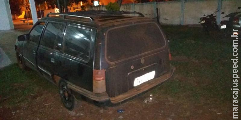 Maracaju: Polícia Militar apreende veículo por descaminho de mercadorias na BR-267