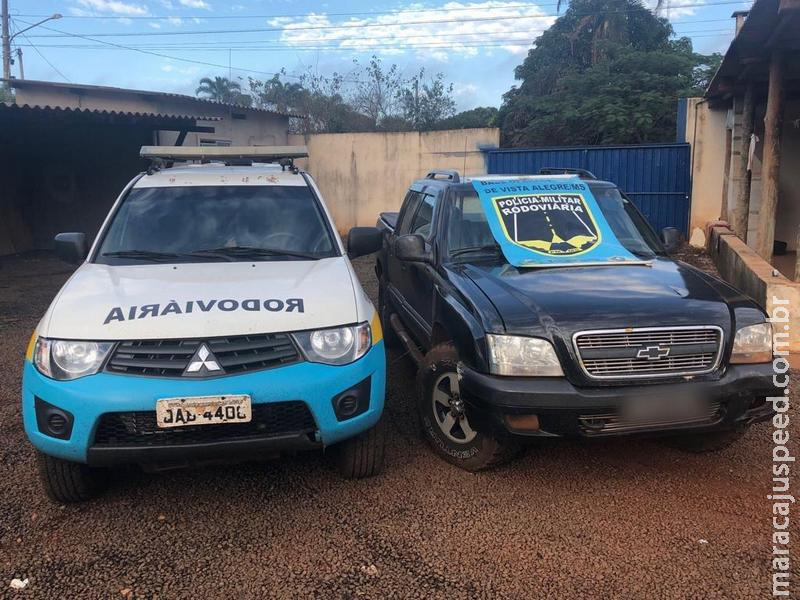 Maracaju: Polícia Militar Rodoviária recupera caminhonete furtada na capital
