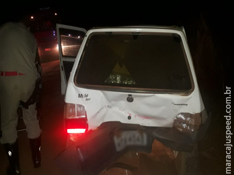 Maracaju: Veículos carregados com mercadorias do Paraguai se envolvem em acidente e são apreendidos pelo DOF