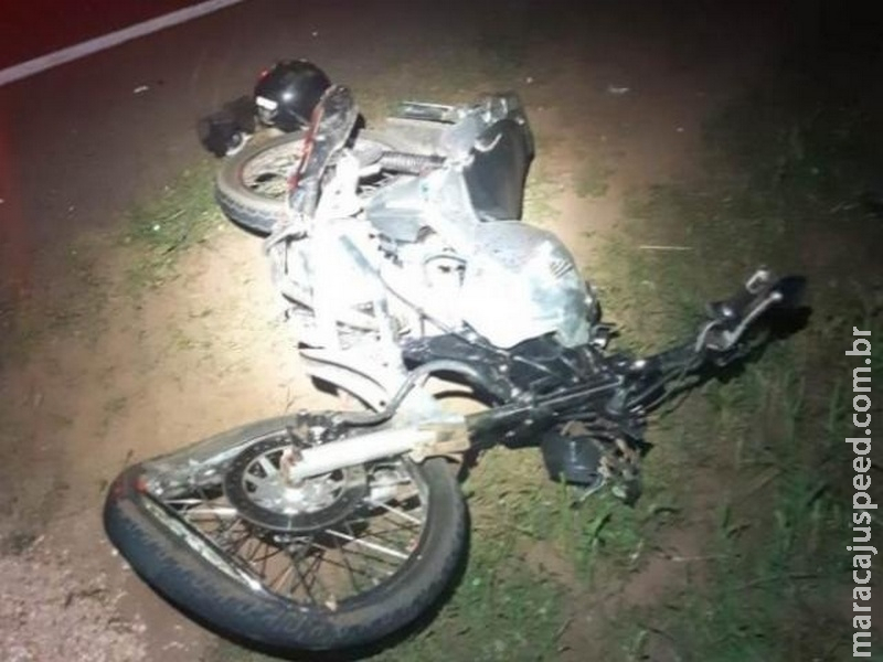 Motociclista morre após colisão com carreta na BR-163