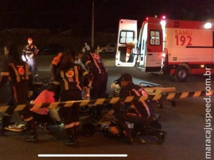 Motociclista morre e filho fica ferido após bater em caminhão Motociclista morre e filho fica ferido após bater em caminhão