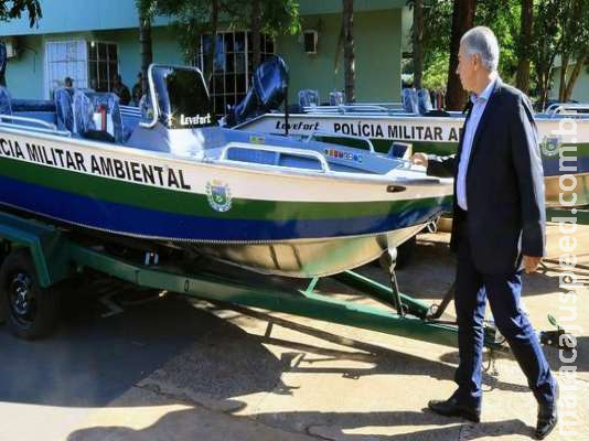 PMA recebe mais de R$ 1 milhão em equipamentos nesta quarta-feira PMA recebe mais de R$ 1 milhão em equipamentos nesta quarta-feira