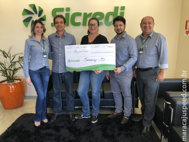 Prêmio mensal de 10 mil da Promoção “Vem pro Sicredi Poupar e Ganhar” saiu em Maracaju