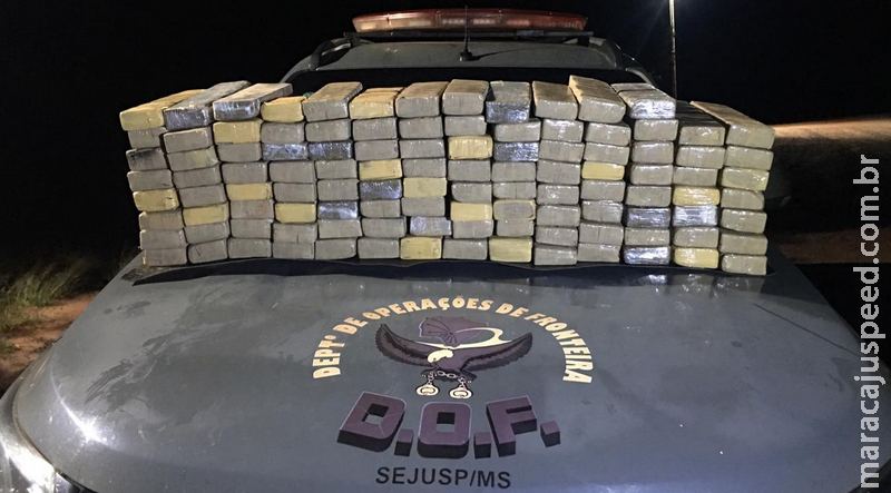 Veículo com droga que seguia para Campinas foi apreendido pelo DOF
